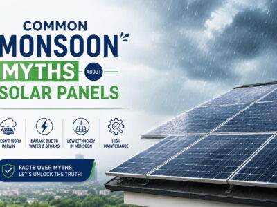 Common Monsoon Myths About Solar Panels