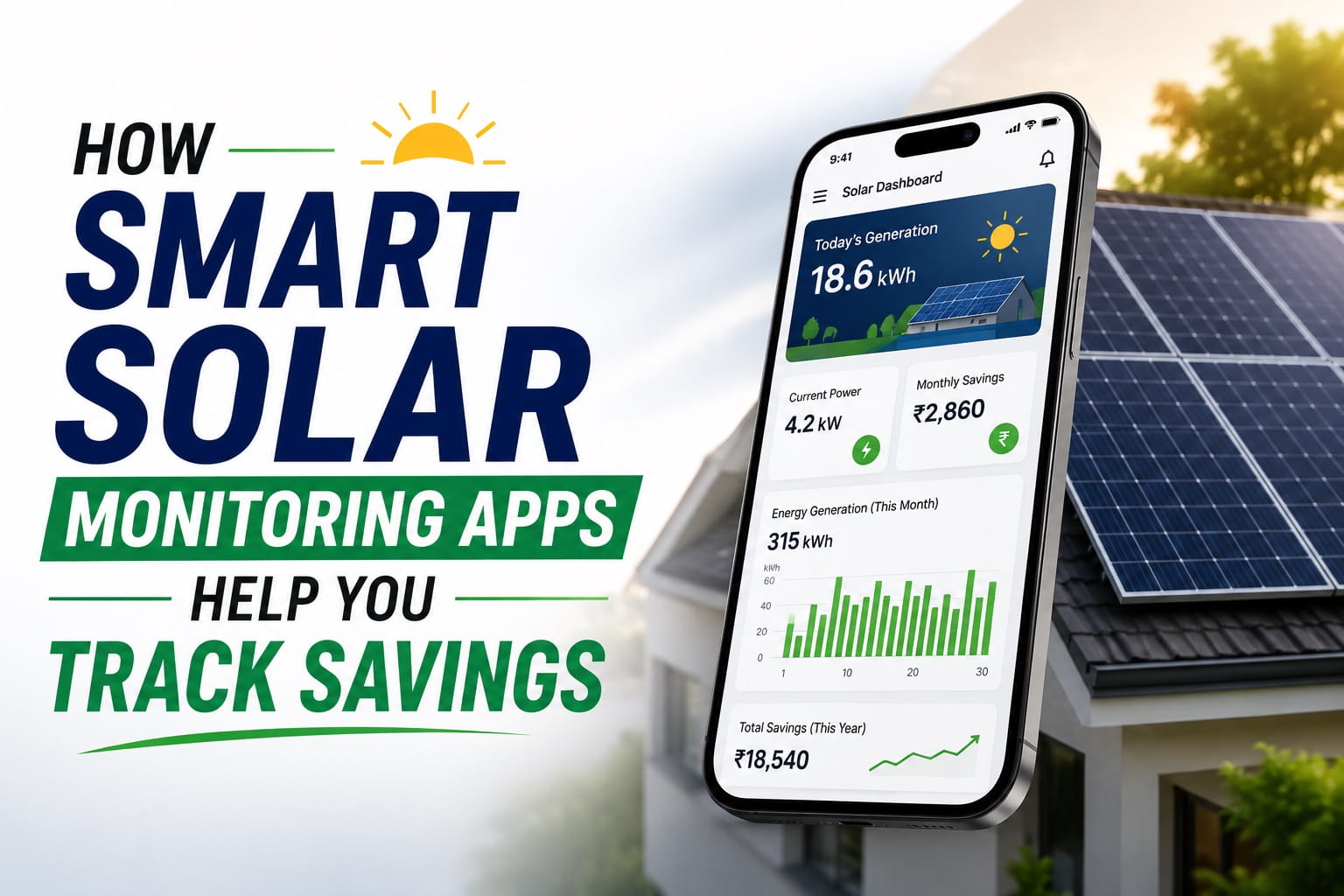 How Smart Solar Monitoring Apps Help You Track Savings