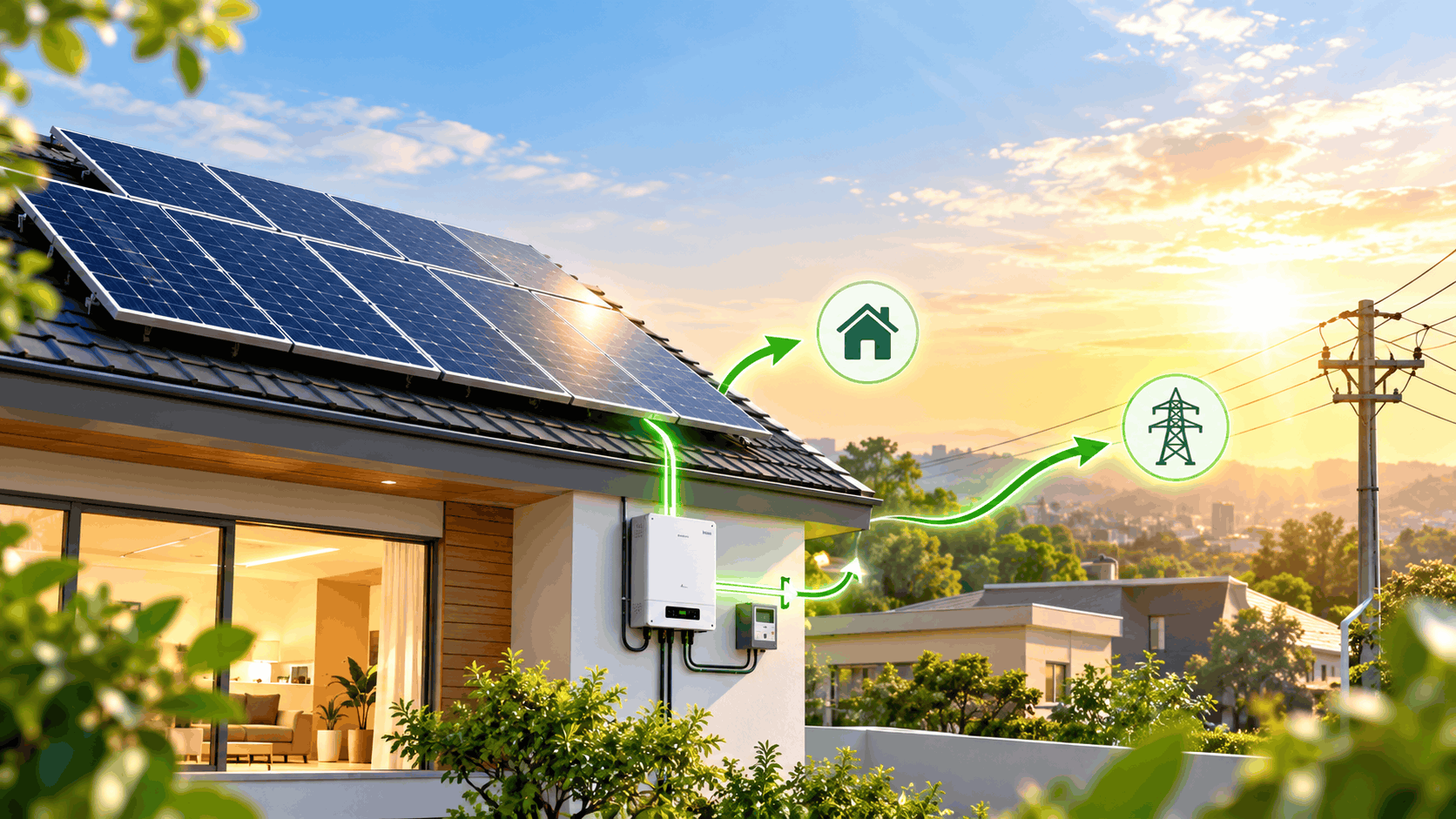 What Happens If Your Solar System Produces More Electricity Than You Need?
